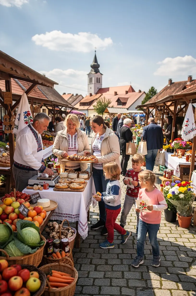 Moderné turistické informačné centrum s propagačnými materiálmi o horskej prírode a kultúrnych atrakciách.